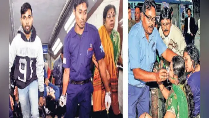 कोलकाता : मेट्रो में लगी आग, ट्रेन से कूदे यात्री, 42 घायल