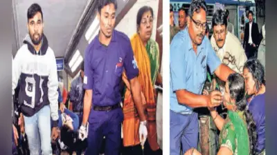 कोलकाता : मेट्रो में लगी आग, ट्रेन से कूदे यात्री, 42 घायल