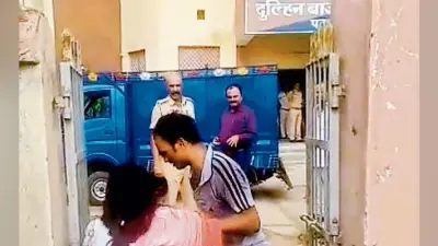 पत्नी के साथ बदसलूकी करनेवाला सिपाही हुआ फरार