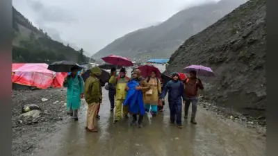 निलंबित रहने के बाद फिर शुरू हुई अमरनाथ यात्रा