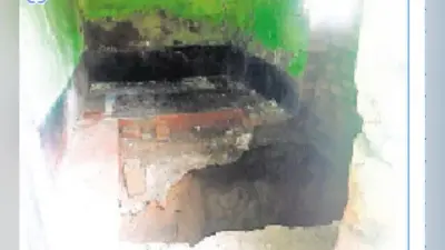 सांकतोड़िया शिशुबागान में बना गोफ