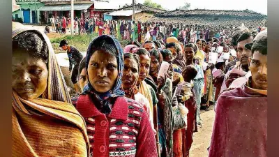 लातेहार विधानसभा सीट : दिन चढ़ने के साथ ही बढ़ती गयी मतदान की गति