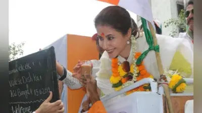 उर्मिला मातोंडकर का वीडियो मैसेज: शिवाजी महाराज की पवित्र भूमि से मैं आती हूं, पीछे हटने वाली नही