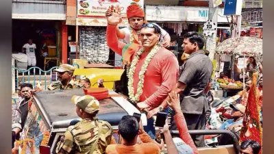 ‘द ग्रेट खली’ ने पीएम मोदी के समर्थन में मांगा वोट