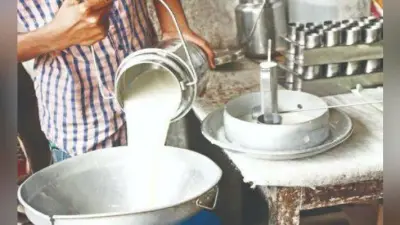 दूध विक्रेताओं ने कीमत बढ़ाने की मांग उठायी