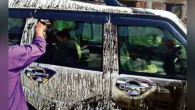 दो सप्ताह में कन्हैया कुमार के काफिले पर सातवीं बार हमला, फेंका गया पत्थर और मोबिल