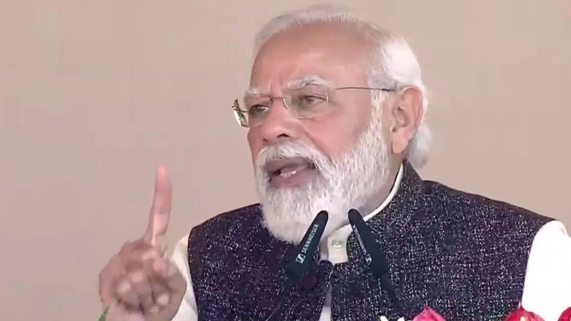 गुजरात चुनाव 2022: पीएम मोदी बोले- कांग्रेस ने सिर्फ नारेबाजी की, वादे किए और लोगों को गुमराह किया