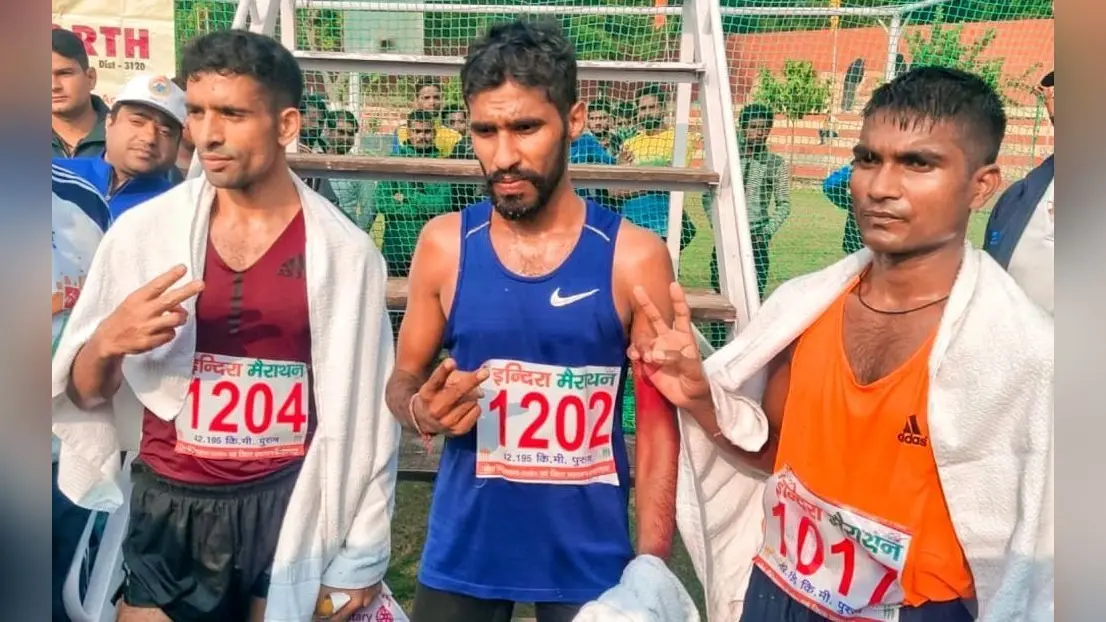 Prayagraj News: इंदिरा मैराथन में पुणे के बेली अप्पा ने मारी बाजी, मॉनिटरिंग के लिए जूतों में थी खास चिप