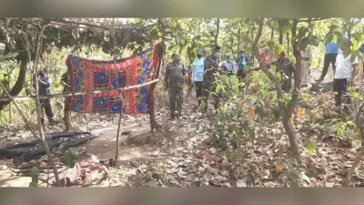 रामगढ़ के जंगल में तब्लीगी जमात के लोगों के छुपे होने की सूचना पर पहुंची पुलिस, खाली झोपड़ी और कंबल मिले