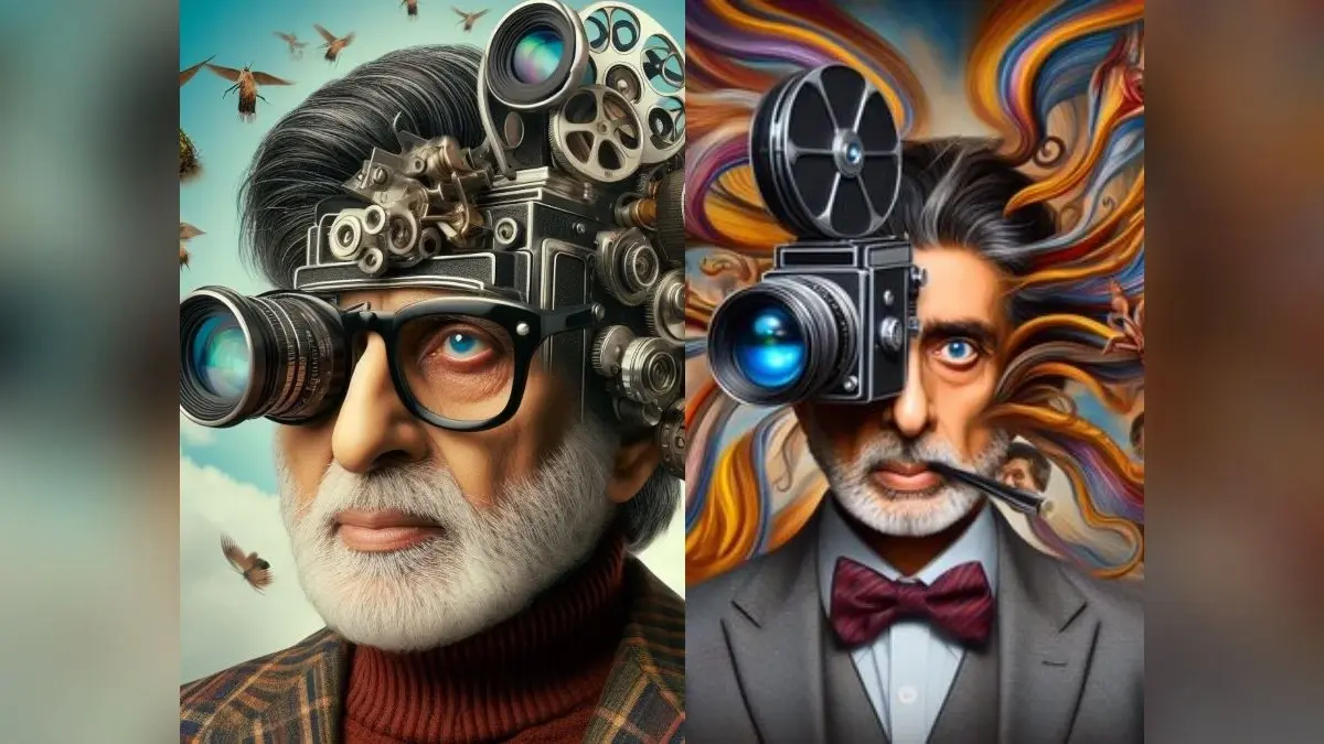 Amitabh Bachchan ने बनाया अपना AI अवतार, दिखाई 55 साल के अपने सिनेमाई सफर की झलक