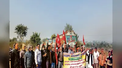 झारखंड आंदोलनकारी मोर्चा की आर्थिक नाकेबंदी असरदार, वाहनों का परिचालन रोका