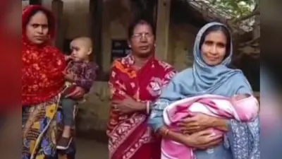 WB News : बिटिया होने पर पिता ने मनाया जश्न, बच्ची को फूलों से सजी एंबुलेंस में लाये घर