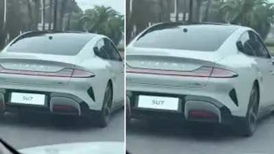 पहली बार सड़क पर दौड़ती नजर आई Tesla को टक्कर देने वाली Xiaomi की इलेक्ट्रिक कार SU7, वीडियो हुआ वायरल!