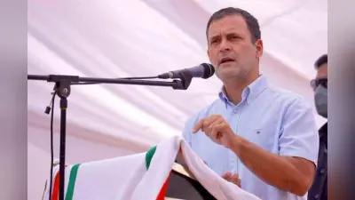 राहुल गांधी ने फिर किया केन्द्र सरकार पर हमला, कहा- देश को पीएम आवास नहीं, सांस चाहिए