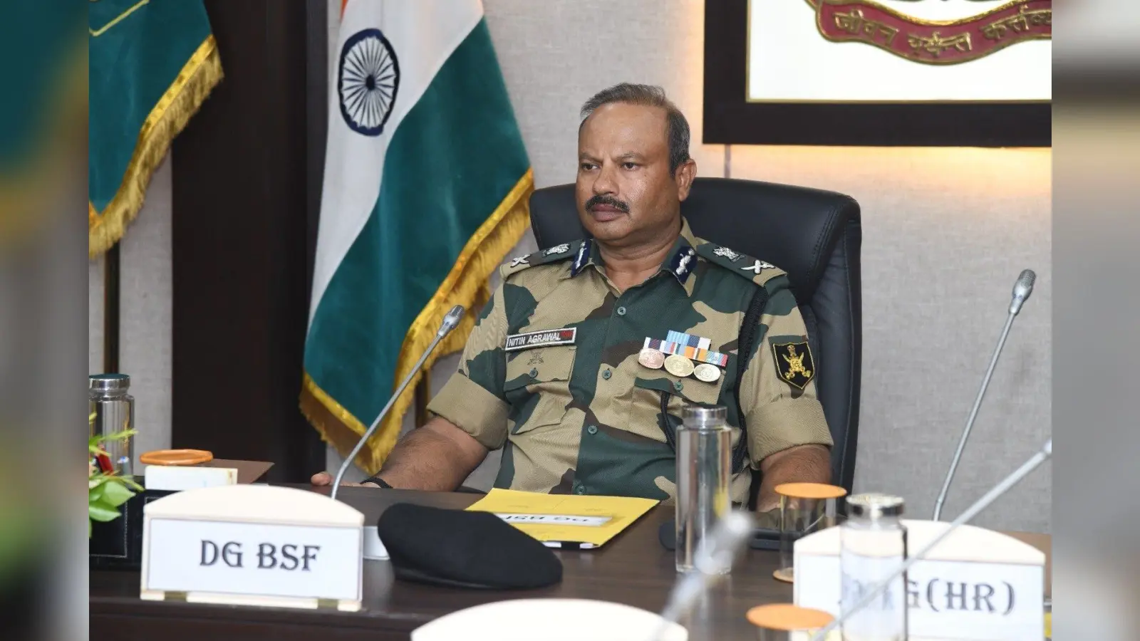 अमित शाह की झारखंड यात्रा से पहले बांग्लादेशी घुसपैठ पर बीएसएफ के डीजी नितिन अग्रवाल का बड़ा बयान