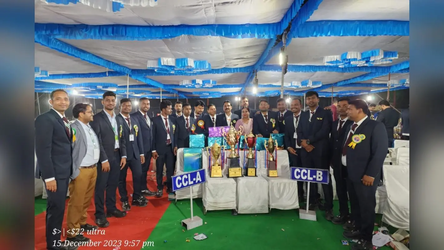 ऑल इंडिया माइंस रेस्क्यू कॉम्पिटिशन में झारखंड के कोलकर्मियों ने गाड़े झंडे