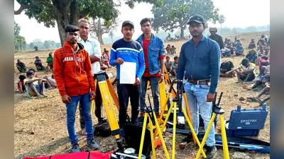 कोल कंपनी के लिए सर्वे करने पहुंची टीम को शिकारीपाड़ा के ग्रामीणों ने 5 घंटे तक रोका