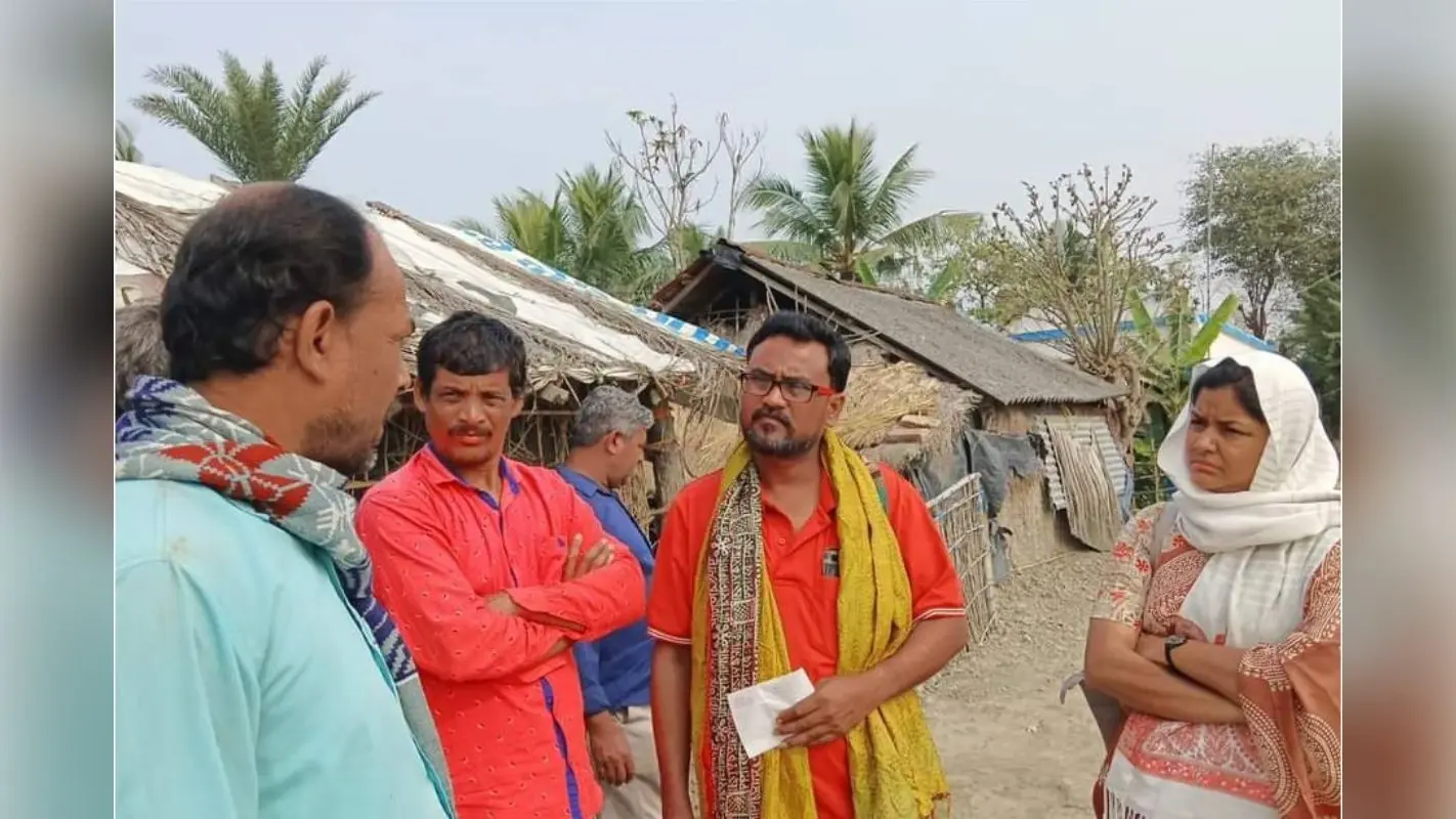 पश्चिम बंगाल : सुजीत बोस व पार्थ भौमिक पहुंचे संदेशखाली, मीनाक्षी मुखर्जी की पुलिस के साथ हुई झड़प