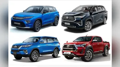 Toyota की कार खरीदने का कर रहे हैं प्लान? तो यहां मिलेगी सभी 11 मॉडल्स का पूरी डिटेल्स