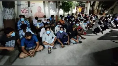 खुलेआम जाम टकराना पड़ा महंगा, हिरासत में 55 आरोपी, पुलिस से माफी मांगने के बाद छूटे