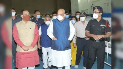 गुजरात के डिप्टी सीएम नितिन पटेल भी कोरोना पॉजिटिव, केंद्रीय गृह मंत्री अमित शाह के साथ कार्यक्रम में हुए थे शामिल