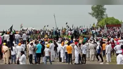 Lakhimpur News: मंत्री के बेटे ने किसानों पर चढ़ा दी गाड़ी, दो की मौत, गाजीपुर बॉर्डर पर सुरक्षा बढ़ी