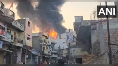 दिल्ली: अलीपुर की पेंट फैक्ट्री में लगी आग, झुलसकर तीन लोगों की मौत, 3 घायल