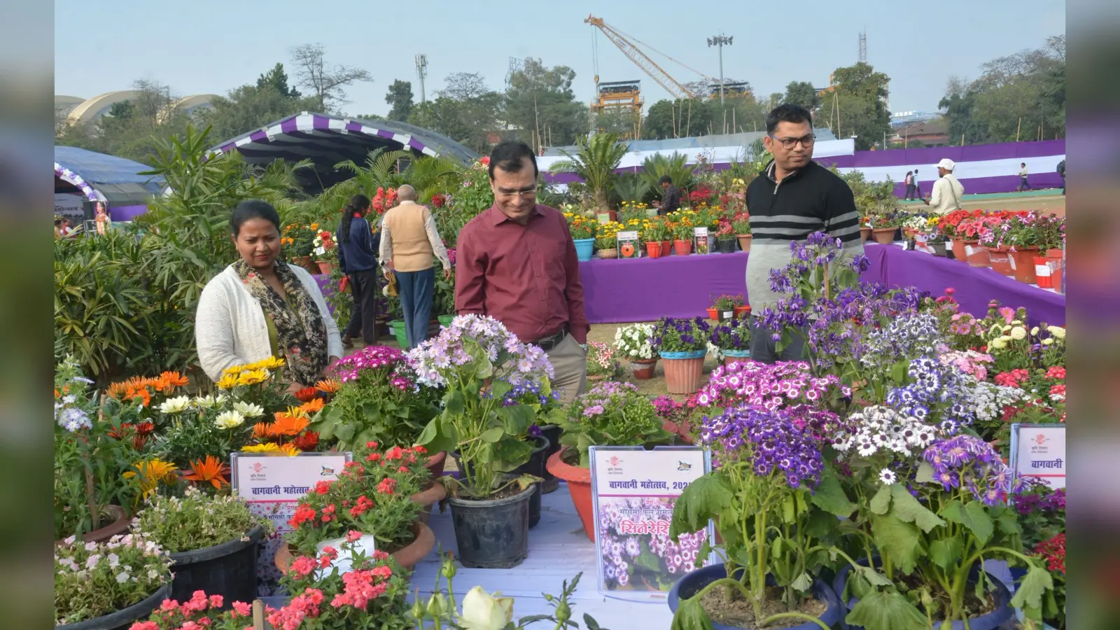 बागवानी महोत्सव: यहां मिल रहा मशरूम के लड्डू, जानें क्यों चर्चा में है सात फुट के केले का घवद