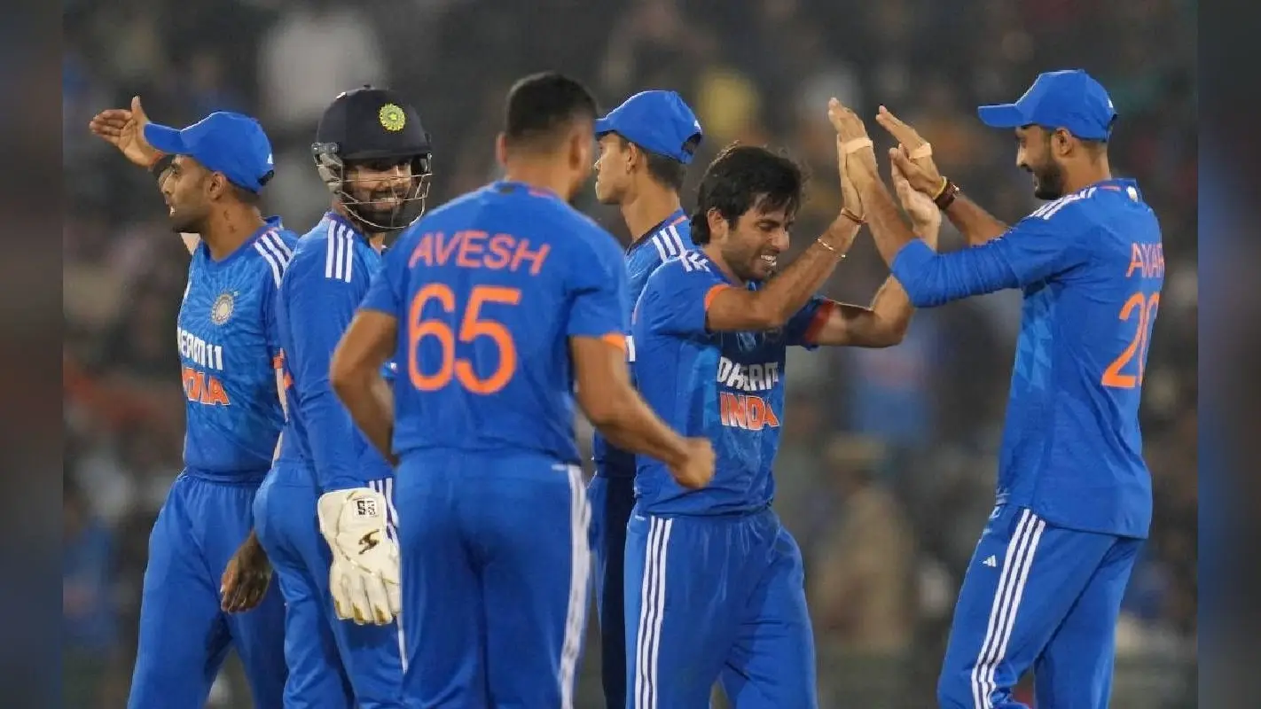 टीम इंडिया ने ऑस्ट्रेलिया के खिलाफ टी20 सीरीज पर किया कब्जा, चौथे मैच में 20 रनों से रौंदा, Photos