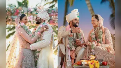 Rakul-jackky Wedding: हैवी ज्वेलरी और पिंक लहंगे में रकुल ने लिए जैकी संग सात फेरे, फैंस बोले- अब भाभी बन गई…