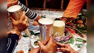 पहाड़ी बाबा का 26वां वार्षिकोत्सव मना, वैदिक मंत्रोच्चार के साथ हुआ महारुद्राभिषेक