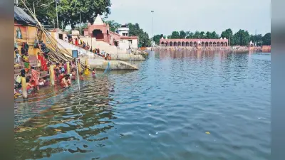 देवघर : शिवगंगा में एनडीआरएफ की टीम ने की मॉकड्रिल