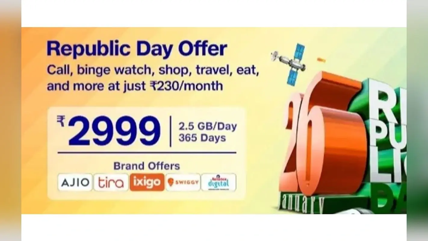 Jio Recharge Plan: जियो ने लॉन्च किया रिपब्लिक डे ऑफर, रिचार्ज पर एक से बढ़कर एक स्कीम…