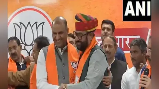 Mahendrajeet Malviya: राजस्थान में कांग्रेस को तगड़ा झटका, चार बार के विधायक महेंद्रजीत मालवीय बीजेपी में शामिल