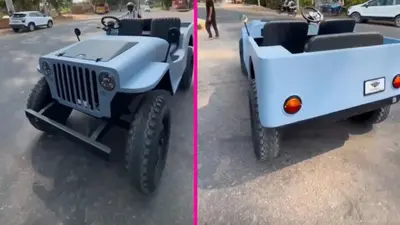 रॉयल एनफील्ड हिमालयन 452 से भी सस्ती है महिंद्रा की ये Electric Jeep, देखें PHOTO