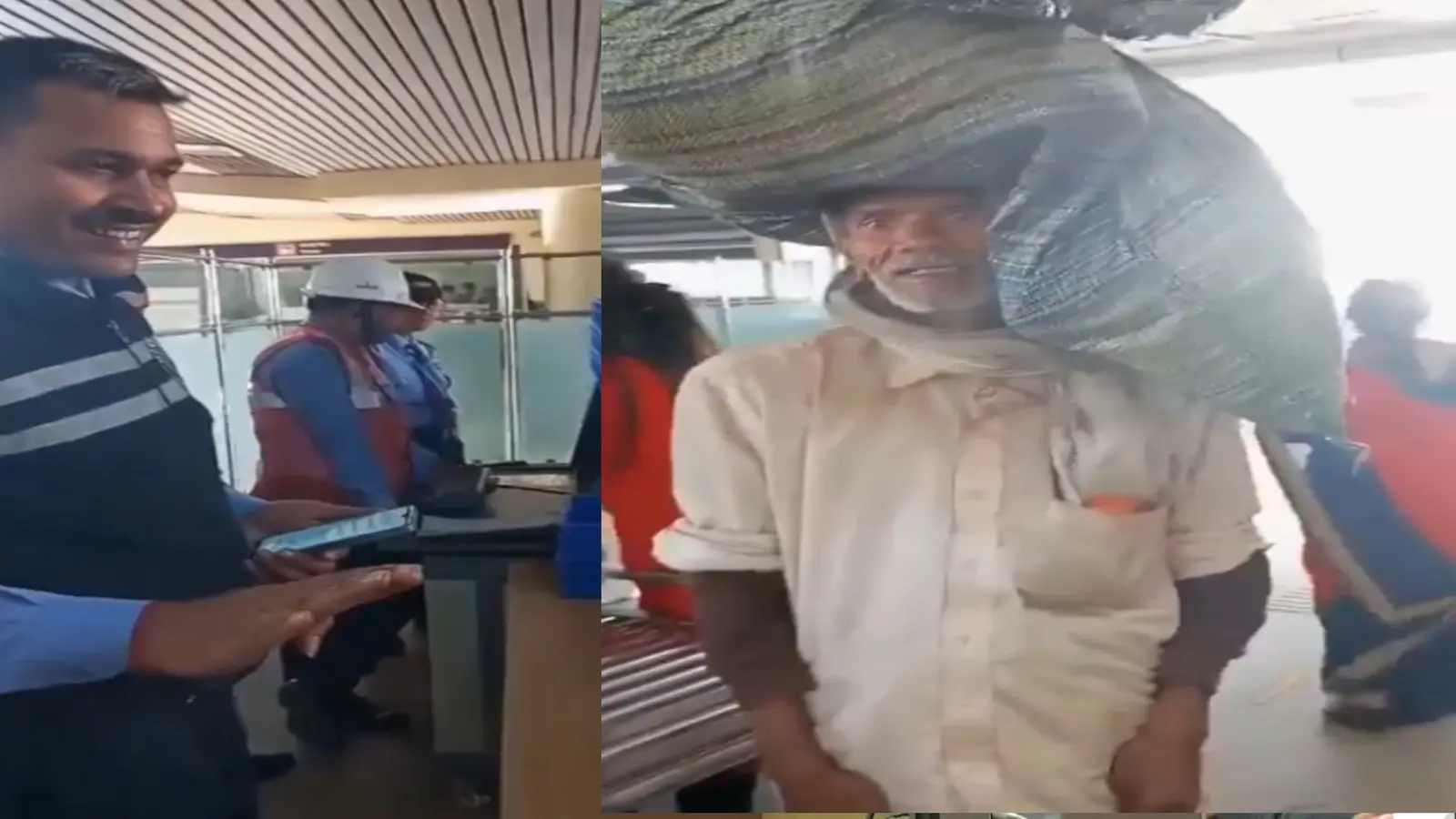 Metro Train: किसान को मेट्रो में यात्रा करने से रोका, अधिकारी निलंबित, सोशल मीडिया पर बवाल