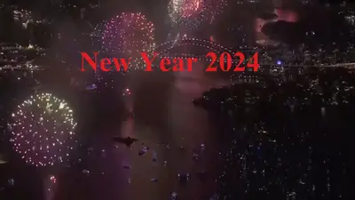 New Year 2024: दुनियाभर में नए साल के आगमन का जश्न, सिडनी में जमकर आतिशबाजी