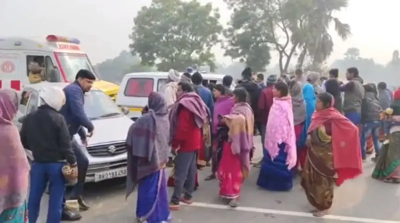 मसौढ़ी में अगवा युवक की हत्या कर शव फेंका, ग्रामीणों ने पांच घंटे तक किया सड़क पर हंगामा