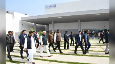PHOTOS: पटना में बन रहे साइंस सिटी की तस्वीरें देखिए, मुख्यमंत्री नीतीश कुमार निर्माण कार्य का जायजा लेने पहुंचे…