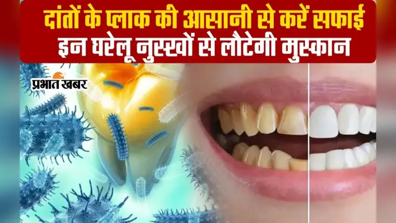 VIDEO: दांतों की सफाई को ना करें इग्नोर,प्लाक हटाकर लौटाएं प्यारी मुस्कान, आजमाएं ये उपाय