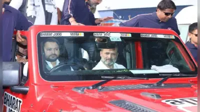 राहुल गांधी की पसंदीदा बनी Jeep Wrangler, ऑफ-रोड एसयूवी से कर रहे भारत जोड़ो न्याय यात्रा