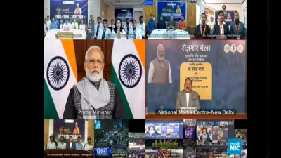 Rojgar Mela: 71000 लोगों को नियुक्ति पत्र, बोले PM मोदी- रोजगार मेला बन गया है सुशासन की पहचान