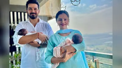रुबीना दिलैक ने शेयर की जुड़वां बेटियों की पहली तसवीर, जानें क्या हैं बच्चों के नाम
