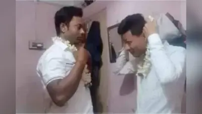 बिहार: मुजफ्फरपुर में पुलिस ने युवक को पकड़ कर मंदिर में कराई शादी, तीन साल से था अफेयर, जानिए पूरी कहानी