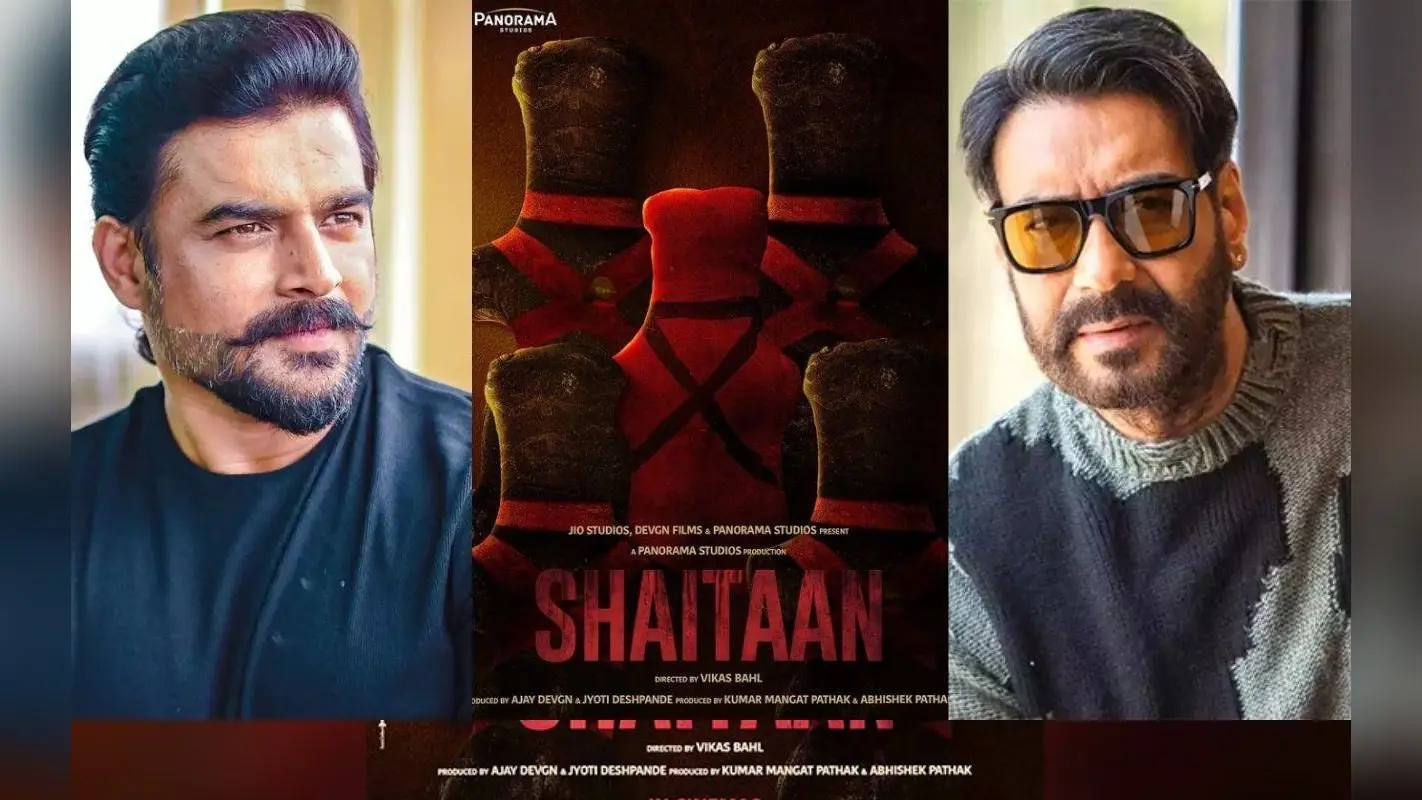 Shaitaan Teaser: रोंगटे खड़े कर देगी अजय देवगन की हॉरर-थ्रिलर फिल्म, आर माधवन खौफनाक हंसी ने मचाई हलचल