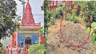 बिहार: दरभंगा के प्रसिद्ध श्यामा मंदिर में बलि देने पर लगी रोक, महिषा के सामने डाल दी गयी मिट्टी