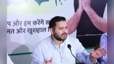IAS हरजोत कौर विवाद पर बोले तेजस्वी यादव, कहा बिहार सरकार सैनिटरी नैपकिन के लिए पहले से दे रही 300 रुपये