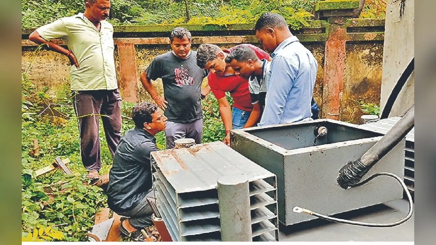 धनबाद में छह अपराधियों ने गार्ड को बनाया बंधक, चार लाख का ट्रांसफॉर्मर तोड़ क्वायल लूटा