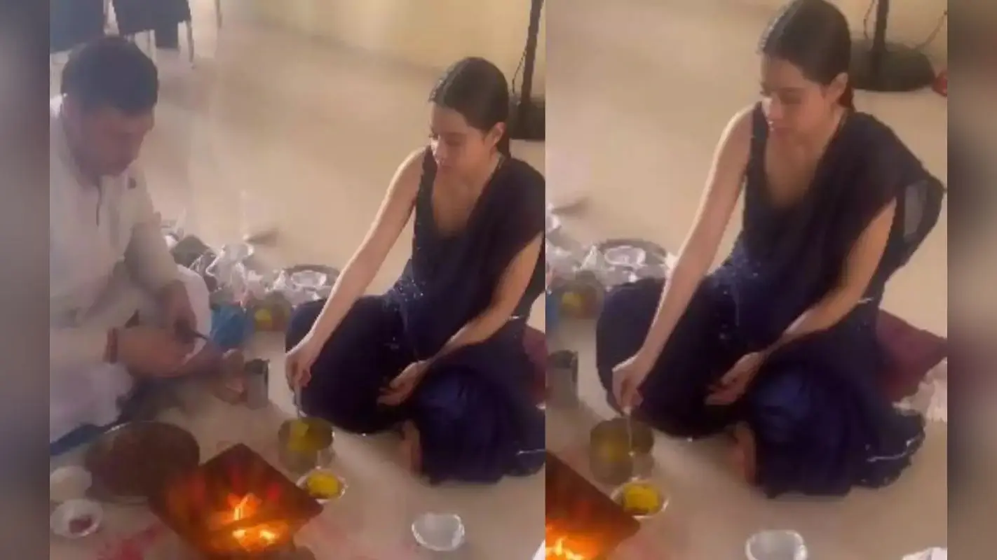 VIRAL: राम मंदिर की प्राण प्रतिष्ठा पर उर्फी जावेद ने किया हवन, सोशल मीडिया बोल पड़ा- हे प्रभु! हे हरि राम…