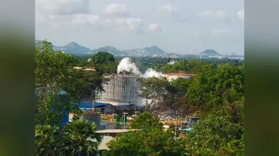 विशाखापट्टनम में फिर हुआ गैस लीक, आस-पास के इलाकों को कराया जा रहा खाली
